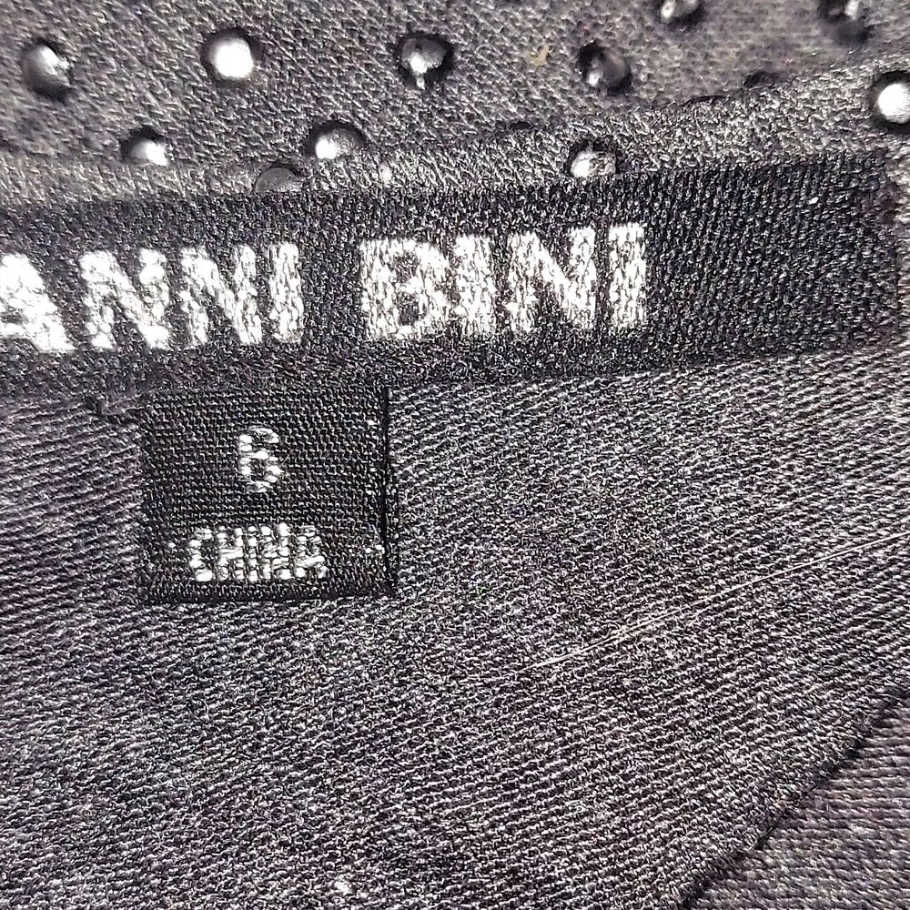 Gianni Bini Navy Textured Midi Sheath Dress - Picture 3 of 16